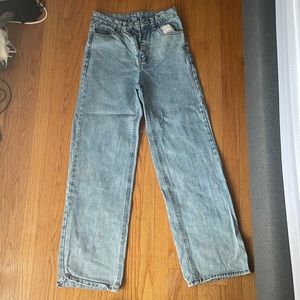 Wide leg jeans